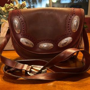 BRIGHTON RESTORED Vintage Brighton Out West Saddle Bag